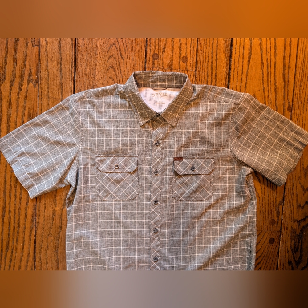 Orvis Quick Dry Plaid Button Up - image 2